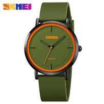 Student exam special watch silent on time waterproof quartz watch digital pointer watch armijos žalia spalva
