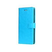 Card Holder Cover Case for Motorola Moto G55 5G Pu Leather Flip Cover Retro Wallet Phone Case Business Capa Fundas Coque for Moto G55 5G&Just Case mėlyna