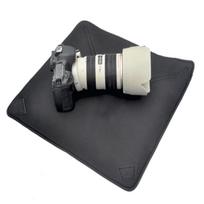 SLR fotoaparato krepšys Nardymo medžiaga Objektyvo laikymo krepšys, Dydis: 40x40 cm 40x40cm juoda
