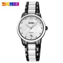 Fashion Women Watches Relogio Feminino Luxury Rose Gold Watch Ladies Quartz Wrist Watch Ceramic Strap Clock Reloj Mujer juoda