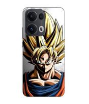 Maniacase Case For Oppo Reno 13 Pro 5G Goku Dragon ball z super ultra instinct juoda