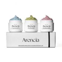 Arencia Fresh prausiklio 3 dalių dovanų rinkinys (žalias/erškėtuogės/mėlynasis isopas)