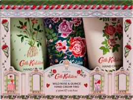 cath kidaton Veganiškas rankų kremas Triple Plan (30 ml x 3) 2 tipai, pasirinkite 1 Wild Rose & Queens