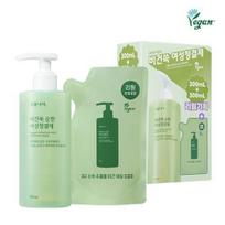 Plantnara Veganiškas Kietojo Kiečio Švelnus Rūgštinis Prausiklis Moterims Papildymo Planas (300ml+300ml) 300mL+300mL