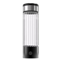 Vandenilio butelis 460ml Nešiojamas SPE technologija su įmontuotu akumuliatoriumi Įkraunamas 460ml Juodas 460ml juoda