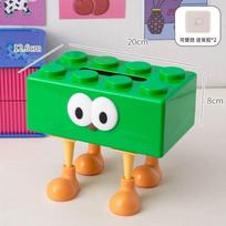 Creative Dopamine Tissue Box Wall Mounted Living Room Bedroom Home Desktop Instagram Style Cute Coffee Table Storage Box Draw Box žalia