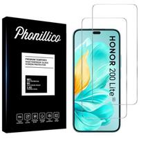 Tempered Glass for Honor 200 Lite 5G [Pack 2] Glass Film Screen Protector Phonillico skaidri