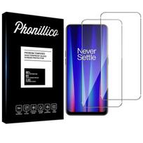 Tempered Glass for OnePlus Nord CE 2 5G [2 Pack] Phonillico® Screen Protector Glass Film skaidri