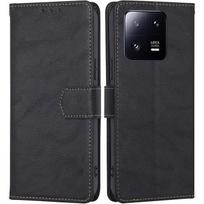 Case for Xiaomi 13 Pro 360 Degree Protection Shockproof Leather Effect Anti-Scratch - Black