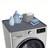 1Pc 60cm Silicone Washer and Dryer Top Protective Pad Storage Storage Pad Roller Waterproof Dust Cover Scratch Resistant square 60cm juoda