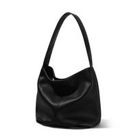 Lazy Style Large-capacity Leather Tote Bag, Soft Leather Handbag, High-end Feel, Simple and Fashionable Single-shoulder Bag juoda