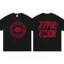 2025 Men Women Short Sleeve REZZ Top 100 Dj Clothes Around EDC Wear A Short Sleeve T-shirt Pure Cotton Men and Women S