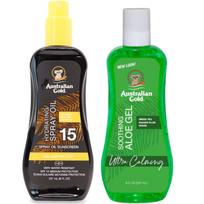 Australian Gold SPF15 Protective spray oil + Aloe after sunbathing