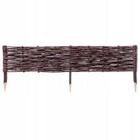 KADAX Wicker Palisade Fence Fence Edge 1 szt - 100x20 cm