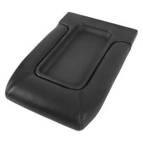 Center Console Lid Black Artificial Leather 19127364 Armrest Console Cover Replacement for EXT