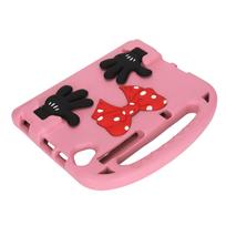 Kids Tablet Cover for TAB M10 for Galaxy TAB S6 for MatePad Precise Cut Adjustable Angle Nontoxic rožinė