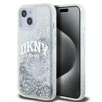Dkny Dkhcp15Slbnaet Iphone 15 / 14 / 136.1 Biały/White Hardcase Liquid Glitter Big Logo