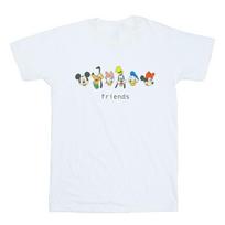 Disney Mens Mickey Mouse And Friends T-Shirt S balta