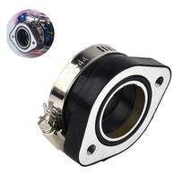 Carburetor Manifold Rubber+Aluminum Black Dirt Bike