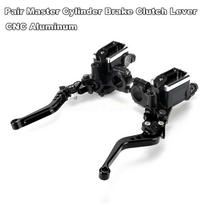 22mm Master Cylinder Brake Pump Clutch Lever Reservoir 2x
