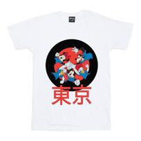 Disney Womens/Ladies Mickey Mouse Team Huddle Cotton Boyfriend T-Shirt S balta