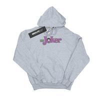 DC Comics Girls The Joker Crackle Logo Hoodie 12-13 pilka