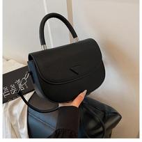 Niche high-end mail carrier bag  spring and summer retro box bag single shoulder oblique span small square bag solid color bag juoda
