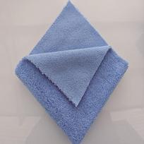 Lint-Free Absorbent Warp-Knitted Car Wash Towel for Waxing and Crystal Coating dangaus mėlyna spalva