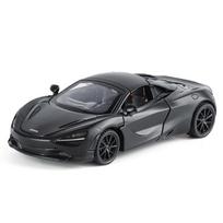 1/32 McLaren 720S Car Model Simulation Sound and Light Bring Back To Pull Forward Children's Toy Car Birthday Gift Christmas juoda