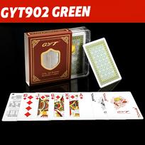 Premium Frosted Playing Cards PVC Plastic Waterproof Durable Poker Cards Large Character Deck of Cards for Parties red
