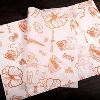 Newspaper Style Wax Paper Non-stick Wrapping Paper Food Packaging Oil-proof Baking Paper Wax Paper Type C