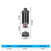 Aquarium Fish Excrement Collector Toilet Automatic Filter Cleaning For Fish Tank Bio-Sponges With Media Balls Oxygen Increasing YA8462