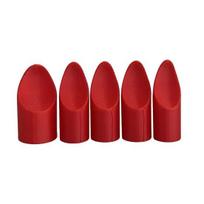 Digging Finger Claws Gardening Finger Covers Hand Protection Finger Digging Tools for Planting Weeding Transplanting 5pcs raudona