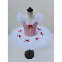 White Little Swan Children's Ballet Tutu Dance Performance Costume for Girls 110 balta