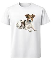 Jack Russell Terrier Dog T-Shirt Cute Pet Lover Graphic Unisex Tee S