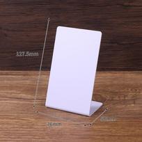 Nfc White Black Blank Pattern 13.56Mhz Nfc215 Chip 504Bytes Patternless Social Media Rfid Nfc Google Review Stand Display White 76mm black