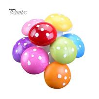 Useful Gadgets Multicolor Artificial Mashroom Landscape Crafts Bonsai Garden Adorn 8pcs įvairiaspalvis