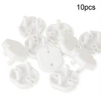 Viskas skirta BB 10vnt Baby Anti Electric Shock EU maitinimo lizdo lizdo kištuko apsauginiai dangteliai 10pcs
