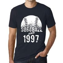 Men’s Vintage Tee Shirt Graphic T Shirt Softball Since 1997 Navy XS bedugnė