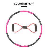 Sport Hoop Chest Expander Yoga Resistance Bands Weighted Install Massage Hoop Slimming geltona
