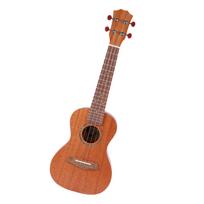 21 Inch Acoustic Soprano Ukulele Kit Mahogany Plywood Ukelele with Gig Bag Uke Strap Spare Strings 23 Inch brown