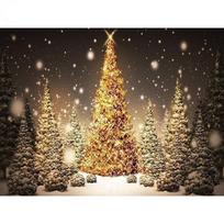 Full Round Diamond Painting Embroidery Sparkling Christmas Tree DIY Diamond Mosaic Picture Of Rhinestone Handmade Full Round 20x30CM beige