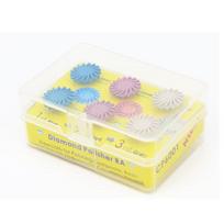 Dantų dervos silikoninės dervos poliravimo diskas Kompozicinis dantų poliravimo rinkinys 6PCS/BOX white