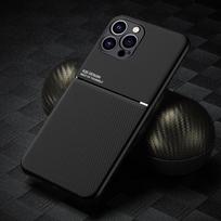 Texture Car Holder Leather Case For iPhone 14 13 12 11 Pro Max X XR XS Max 8 7 6S 6 Plus Shockproof Soft TPU Stand Back Cover iPhone 14 juoda
