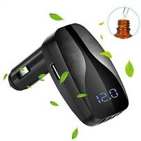 Multi-function Folding Car Air Purifier 2.1A USB Fast Charging Mouth Aromatherapy Negative Ion Generator Odor Cleaner juoda