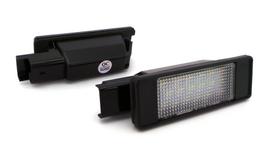 LED valstybinio numerio apšvietimo lemputės, suderinamos su Peugeot, Citroen, Fiat, VW, bekele, 2 vnt.