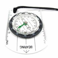 All In One Outdoor Hiking Camping Compass Map Ruler Mini Ruler Hiking Gear