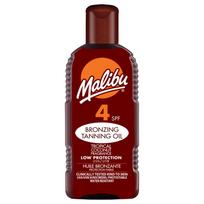 Malibu įdegio aliejus įdegio aliejus SPF4 200ml
