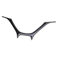 Carbon Fiber Black Car Steering Wheel Panel Cover Trim Decoration Fit For Honda Civic Coupe 2013 2014 2015 Left Hand