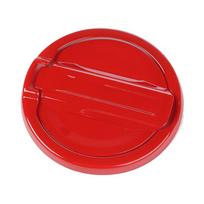 SHINEKA Tank Covers For Jeep Wrangler JL 2018+ 2 Pcs ABS Car Gas Fuel Tank Cap Cover Stickers For Jeep Wrangler JL raudona